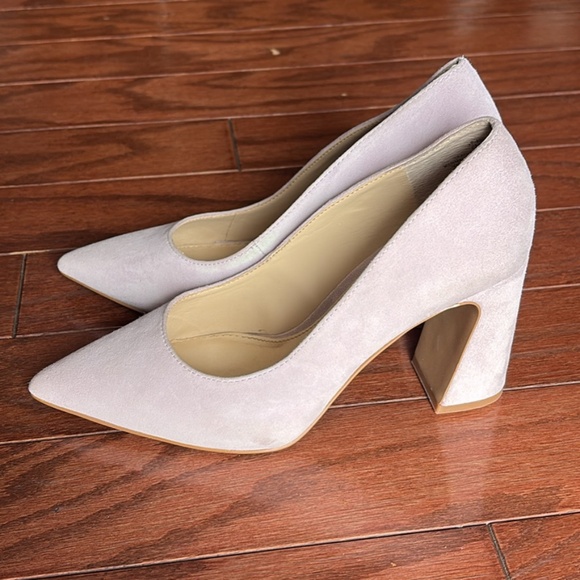 Vince Camuto Purple block heels - Picture 1 of 3